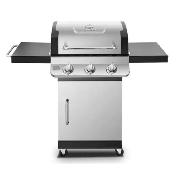Dyna-Glo 3-Burner Propane Gas Grill in Stainless Steel