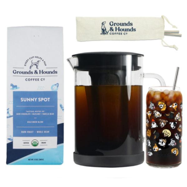Grounds & Hounds Coffee Sunny Spot Cold Brew Essentials