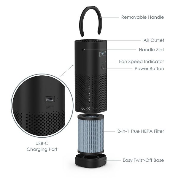 Pure Enrichment - True HEPA Portable Air Purifier - Image 4