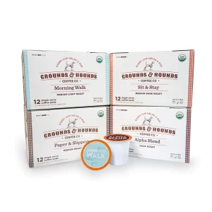 Grounds & Hounds Coffee Four Blend Single-Serve Bundle
