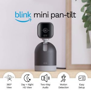 Blink - Mini Pan-Tilt Indoor Wired 1080P Security Camera